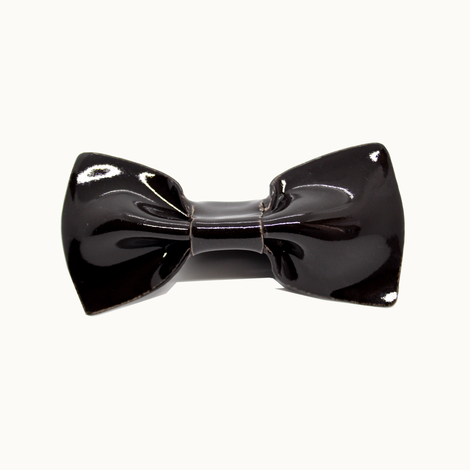 Bowtery handmade ceramic bow tie Basic Black pajarita de cerámica hecha a mano negra